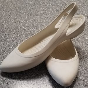 Crocs Eve Pointy Toe Slingbacks